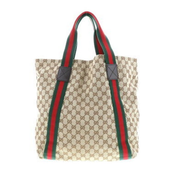 Gucci Sherry Line GG Canvas Tote Bag - Picture 4 of 5